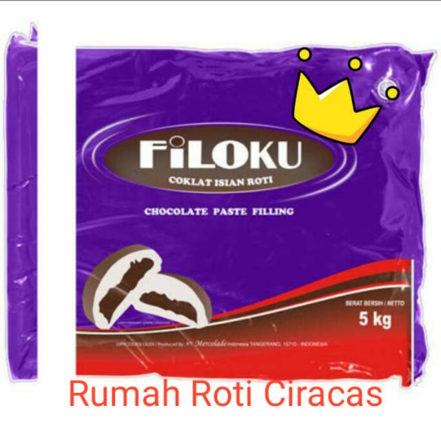 

SELAI CHOCOLATE FILOKU ISIAN ROTI COKLAT FILLING 250 CHOC LUMER