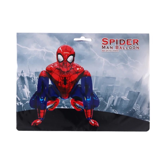 BALON FOIL SPIDERMAN IRONMAN 3D SMALL