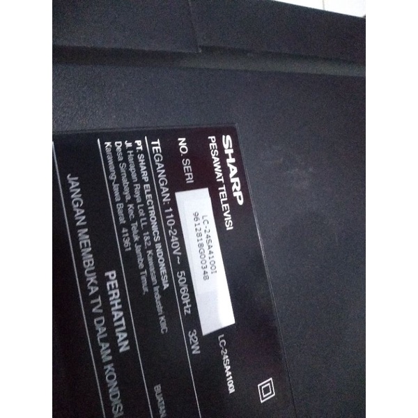 stand kaki tv sharp 24sa4100i