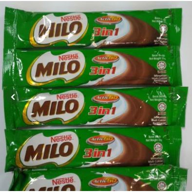 

Milo Malaysia 3 in 1 Activ- Go Ecer Sachet COD Termurah (33 gr)