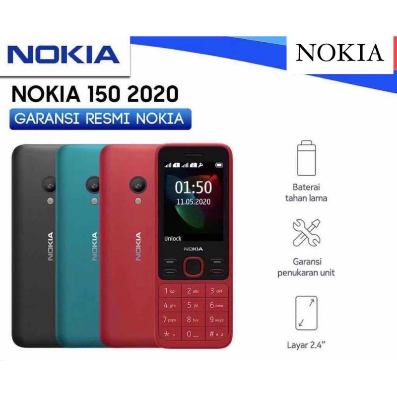 NOKIA 150 ORIGINAL HP JADUL TERBARU 2022