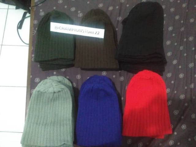 Topi kupluk beanie hats topi cewek cowok bisa murah berkualitas