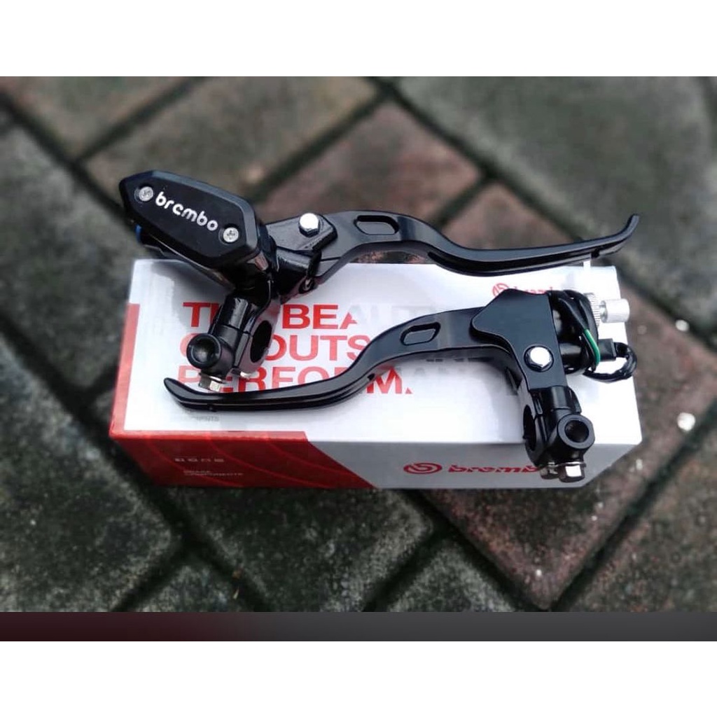 Handle Master rem brembo model Lancip tabung 14MM Universal PNP CB GL Tiger Scoopy Vixion Ninja Sonic Jupiter mx Satria FU