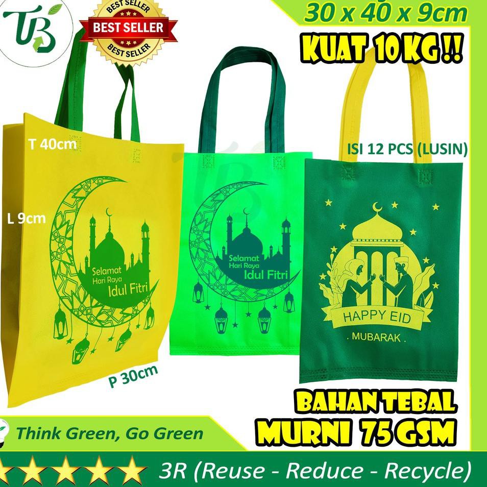 

Terbaru GOODIE BAG IDUL FITRI 30x40x9cm TAS LEN SEMBAKO KUE KERING BUKAN PAPER BAG .