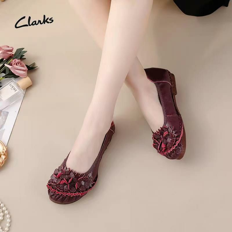 SEPATU KULIT CLARKS KD 1168 WOMEN / SEPATU KANTOR / SEPATU KERJA