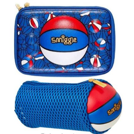 

INSTAN Smiggle Basketball BBall Hardtop Boy Pencil Case Tempat Pensil Anak SD - Netting