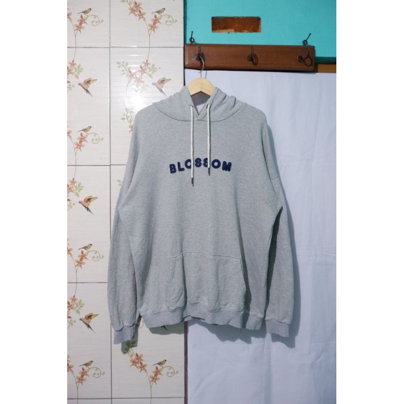 DGT N GLL Blossom Grey Oversized Hoodie