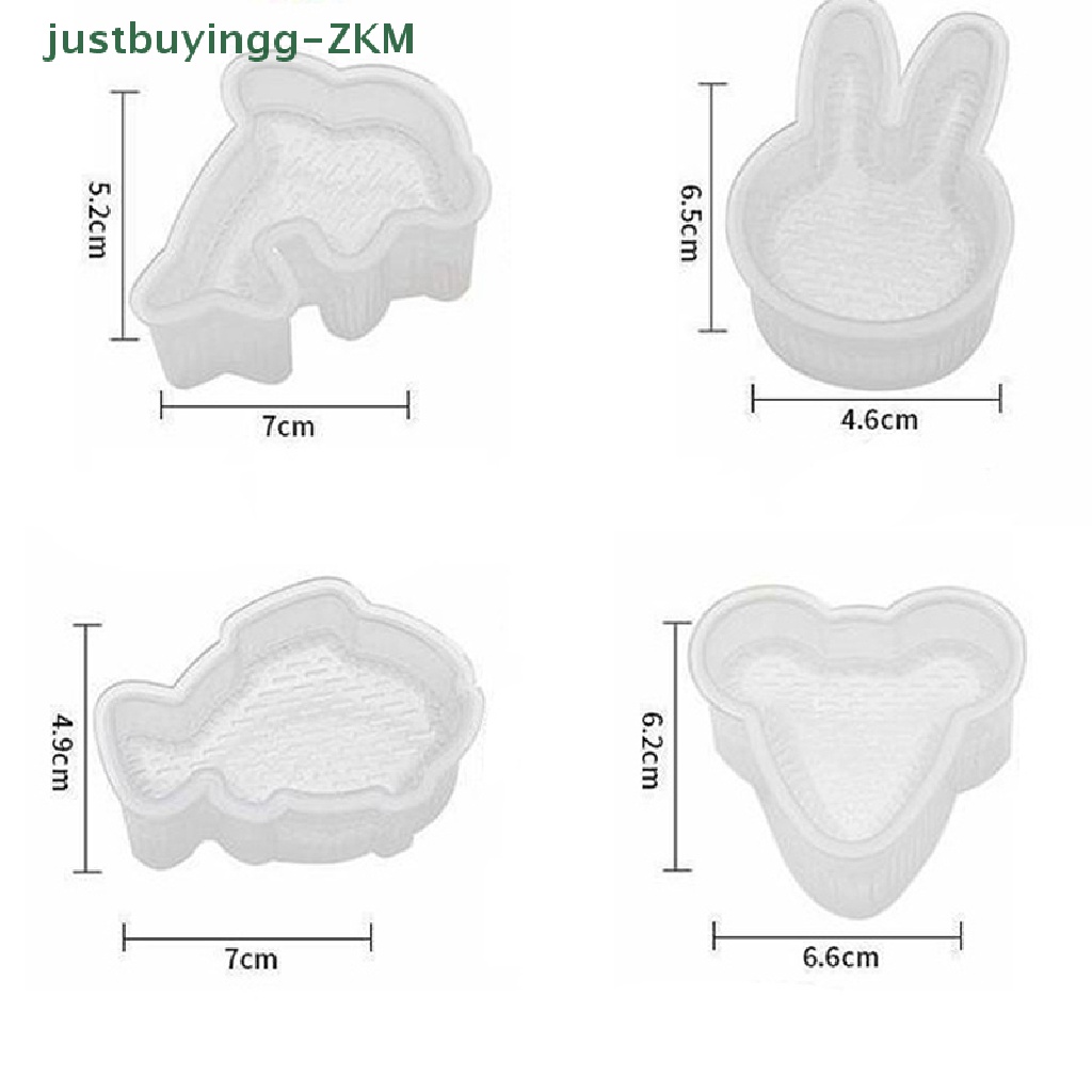 Cetakan Sushi Bentuk Ikan Kelinci Lumba-Lumba Untuk Aksesoris Dapur