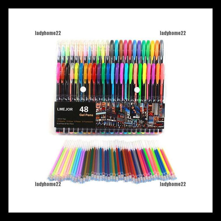 

New Produk Ldid 48Pcs Pen Untuk Menggambar Melukis