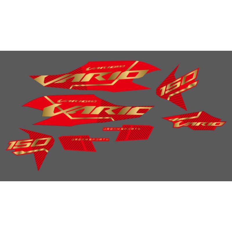 STRIPING VARIO LED 150 VARIO NEW HOLOGRAM TRANSPARAN COSTUME