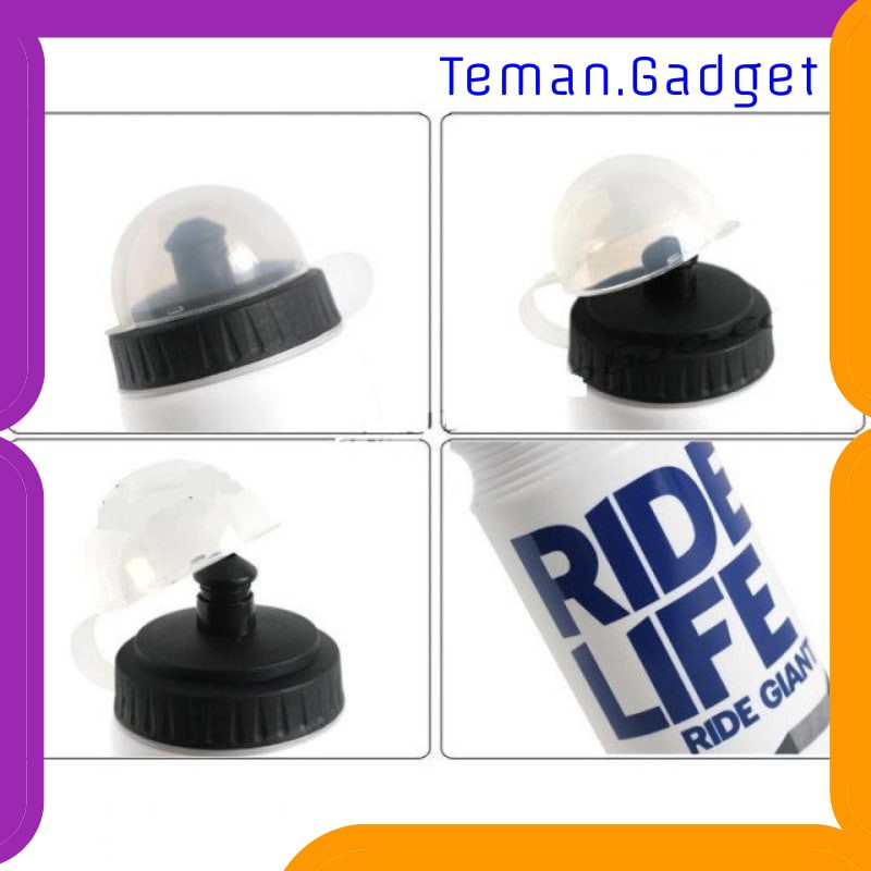 TG-IB405 TAFFSPORT BOTOL MINUM OLAHRAGA SEPEDA RIDE LIFE LOGO 750ML - 30A11