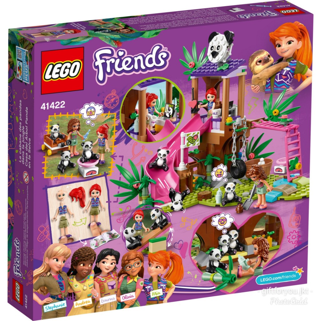 lego friends panda jungle