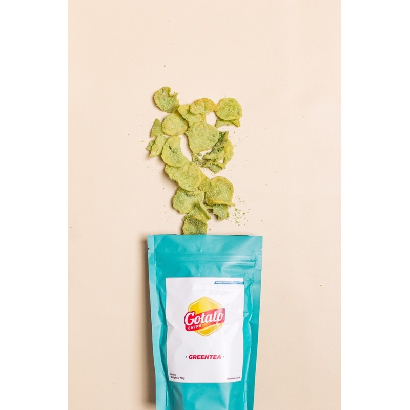 

Keripik Kentang Gotato Chips - Greentea