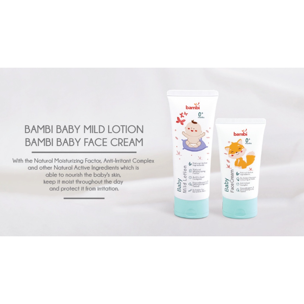 *FRAULEINCO* Bambi Baby Mild Lotion 100ml