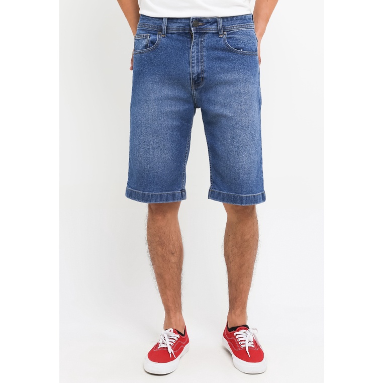 TRIPLE Celana Pendek Denim Stretch (274 848S BWC)