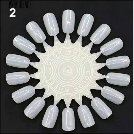 Nail Display Color Wheel/Display Warna Kuku Kutek Wheel Round Murah