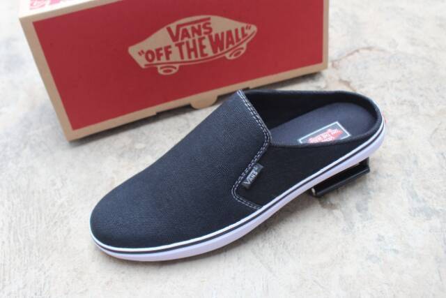 PROMO TERLARIS TERMURAH SEPATU VANS OLDSKOOL FULL BLACK HITAM POLOS WHITE PUTIH OLDSKOOL ERA IFC DT