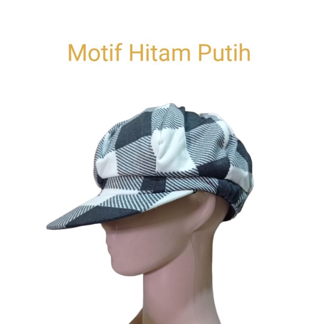 (TP13) Topi Apolo Newsboy Dewasa Pria Wanita Unisex Topi Seniman Pelukis Thomas Shelby Peaky Blinder