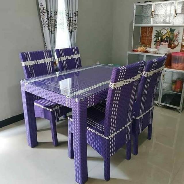  Makan  Minimalis Harga Meja Makan Rotan 6 Kursi  Design 