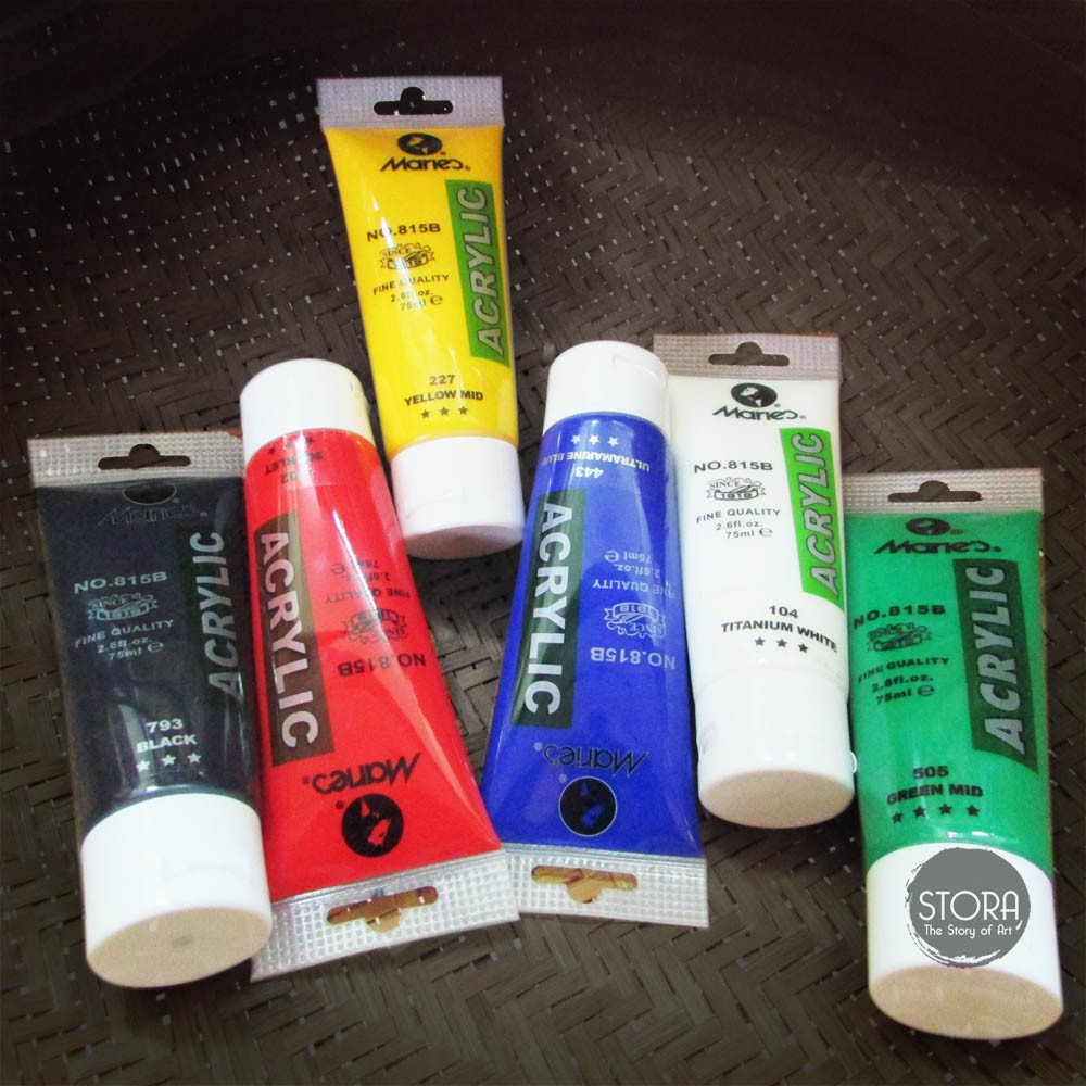 

Maries Acrylic Paint / Maries Cat Akrilik - 75 ML