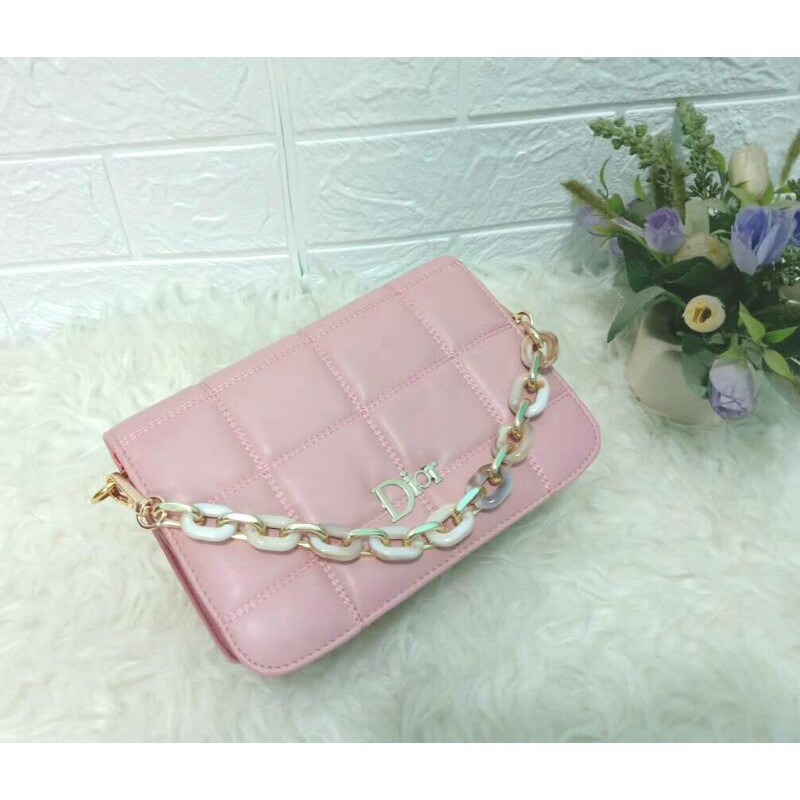 Tas selempang wanita mewah Dr acrilic