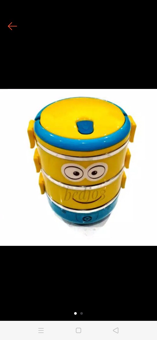 Rantang 3 Susun Minion