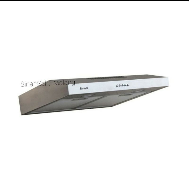 Cooker Hood Rinnai RH-126SS Slim Hood Penghisap Asap Kompor Dapur RH 126 SS