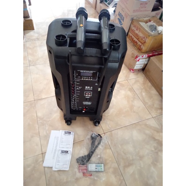 SPEAKER PORTABLE RCX 12 INCH DX-1 SPEAKER PORTABEL