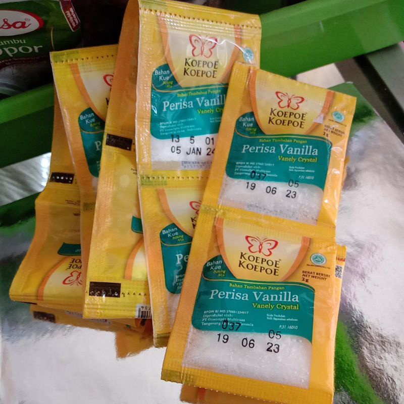 perisa vanilla sachet MEREK KOEPOE KOEPOE 2gr