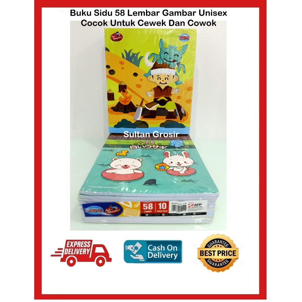 

BUKU SIDU 58 LB / BUKU TULIS SIDU 58