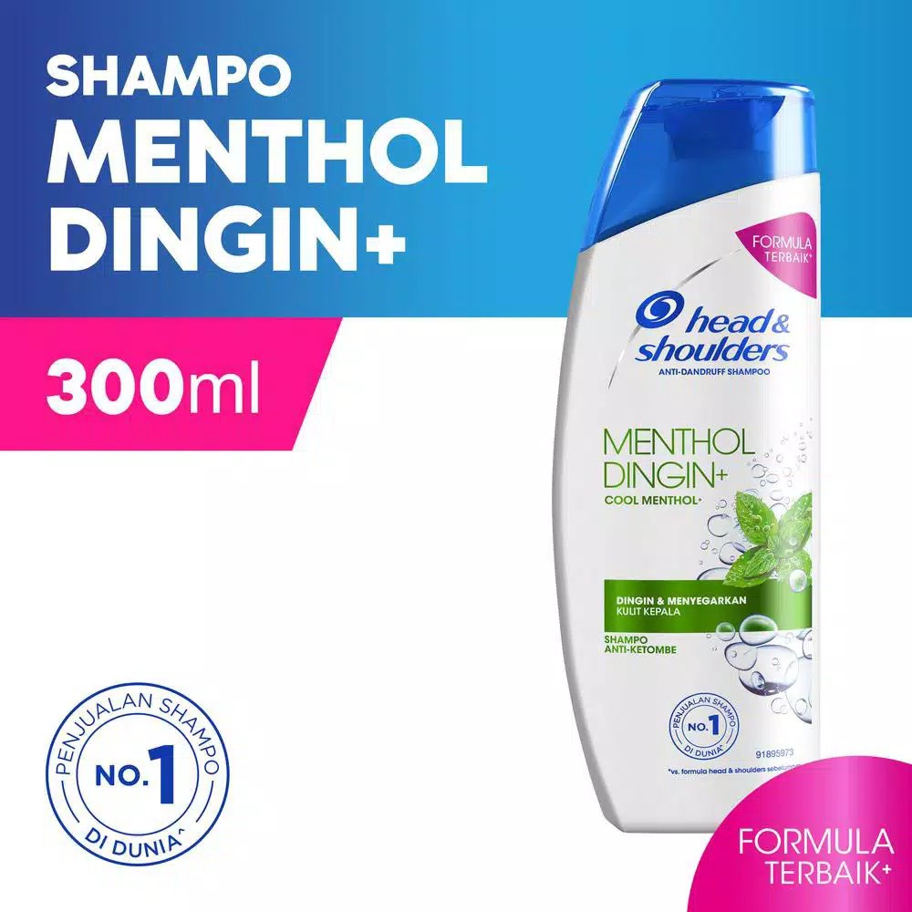 Head &amp; Shoulders Shampoo Cool Menthol Anti-Dandruff 300 ml