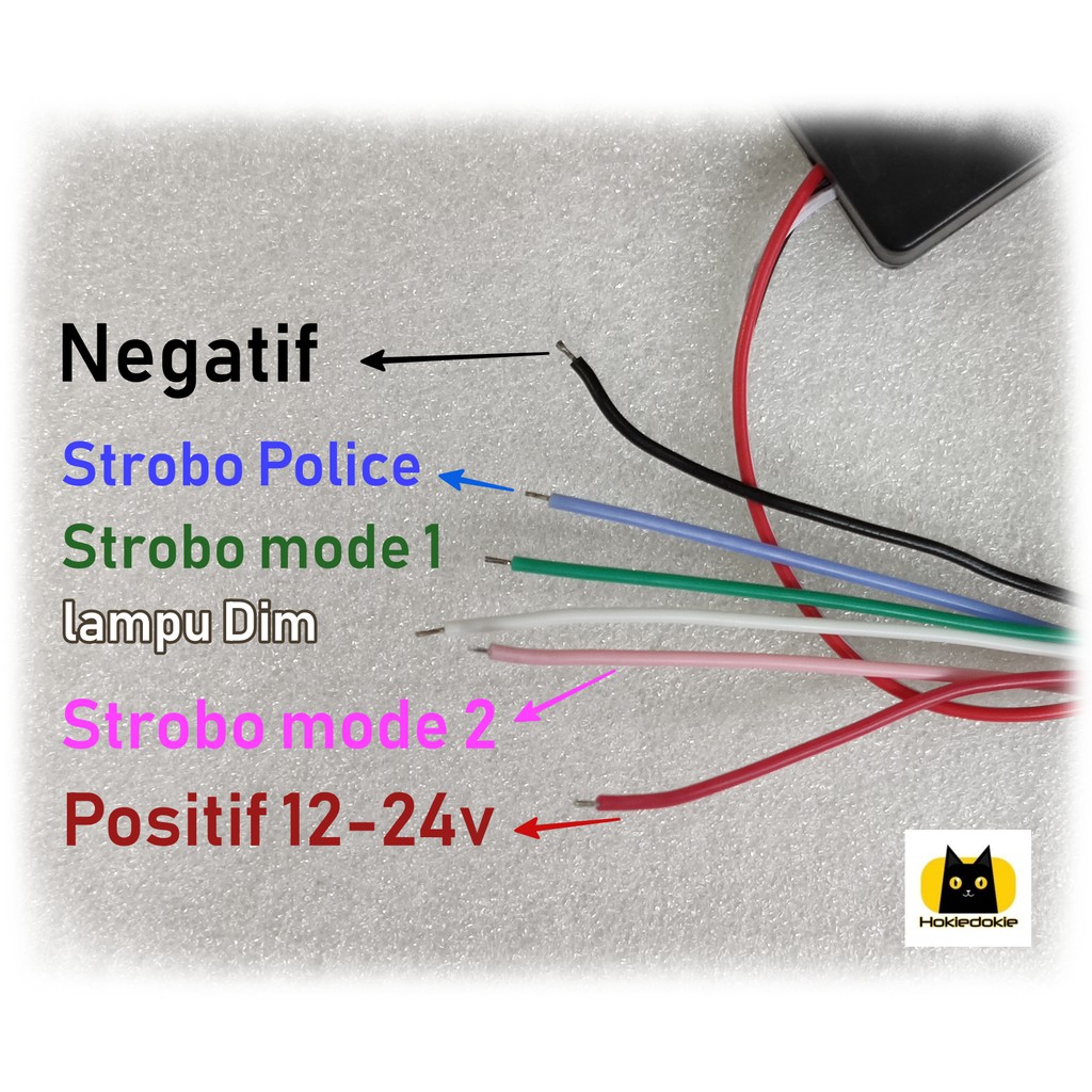 Modul Controller Strobo ws2811 LED RGB tipe Meteor 12v