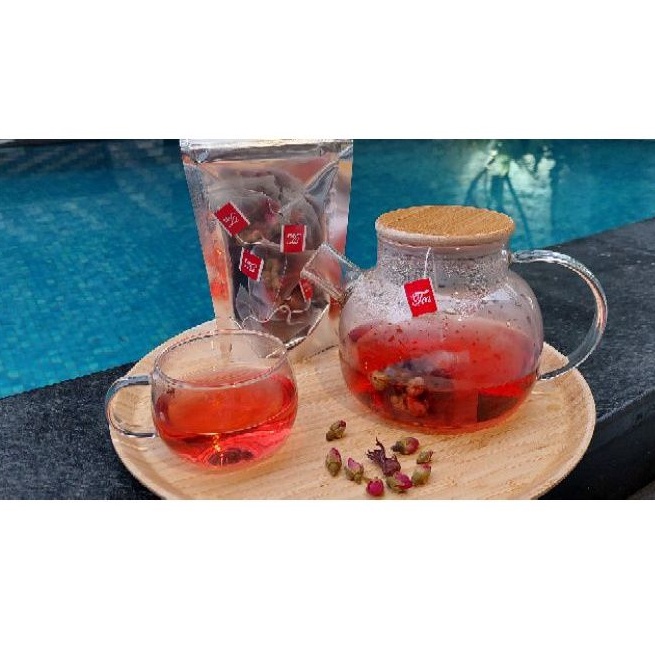 

teh celup rose roselle
