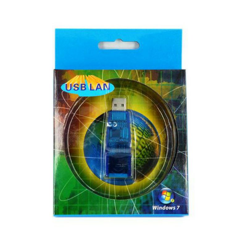 usb lan adapter biru