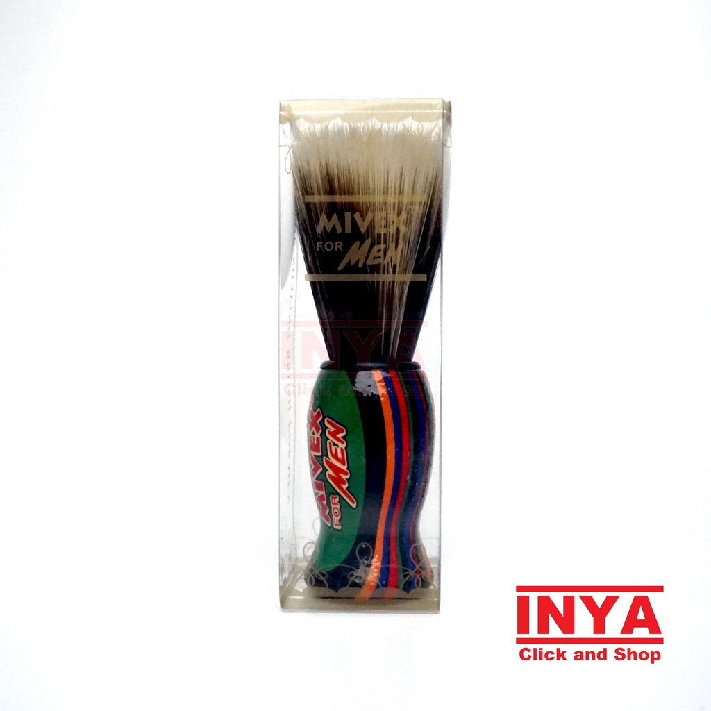 MIVEX FOR MEN EXCLUSIVE SHAVING BRUSH 1 pcs - Kuas Cukur Kumis