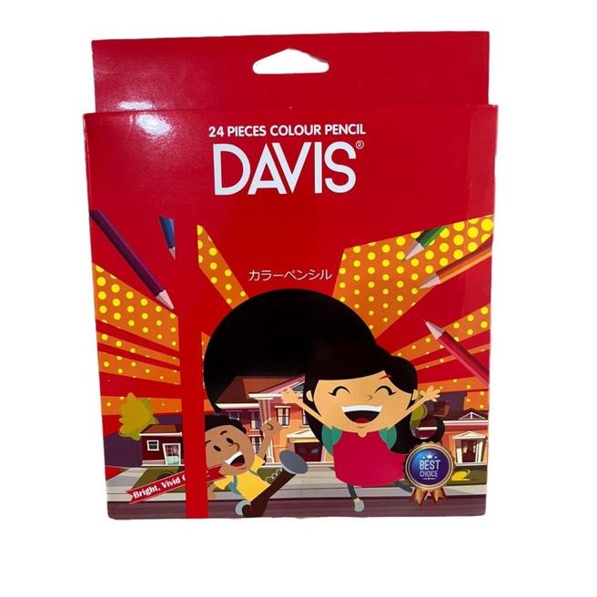 

Buruan pesan--Pensil Warna Davis 24 Warna Panjang