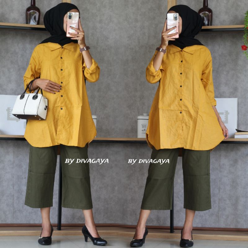 LEONA SET TUNIK+CELANA#