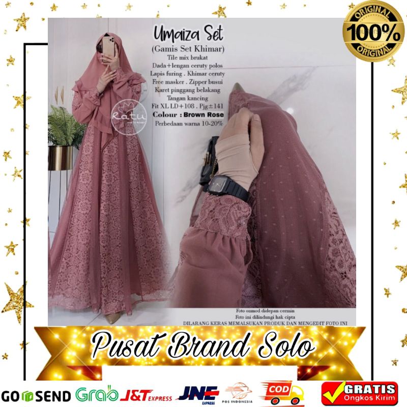 ✓RESTOCK✓UMAIZA SET || ORIGINAL BY RATU HIJAB