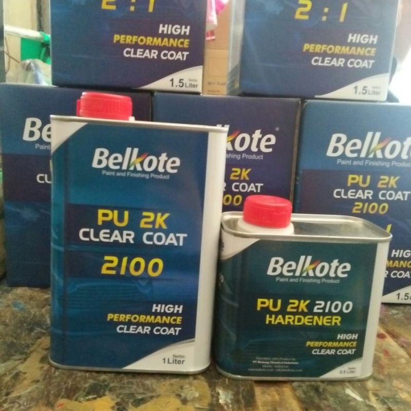 Belkote Clear Coat 2100 High Performance Clear Coat