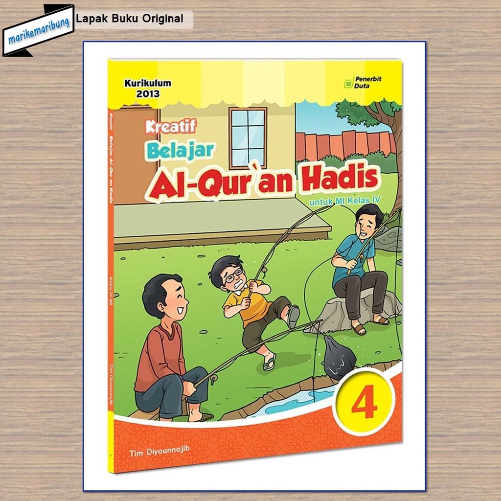 Buku Al-Quran Hadis MI Kelas 4