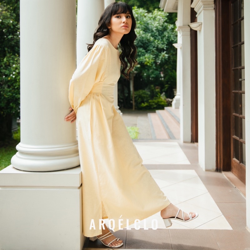 Arqelclo Lucie Dress Paris Collection - DRESS BASIC WANITA