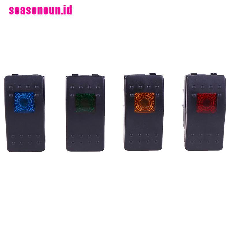 (seasonoun) Saklar Rocker Toggle Switch Anti Air Untuk Mobil / Perahu