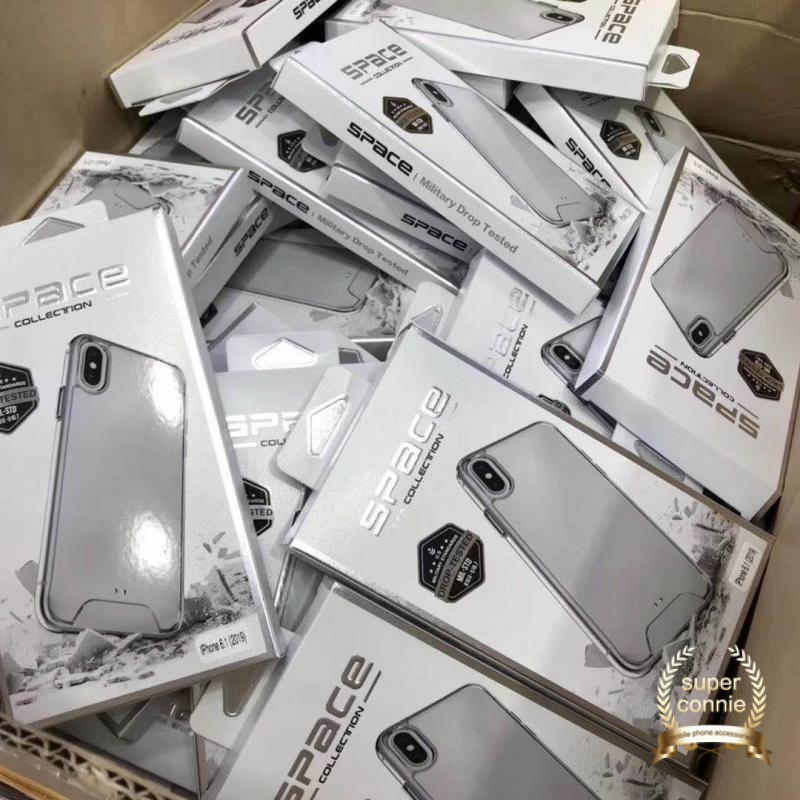 Transparent Soft Tpu Space Phone Case for iPhone 13 12 11 pro max iPhone 7 8 plus 6 6s plus XR X XS max SE 2020 Clear Shockproof Luxury Back Cover