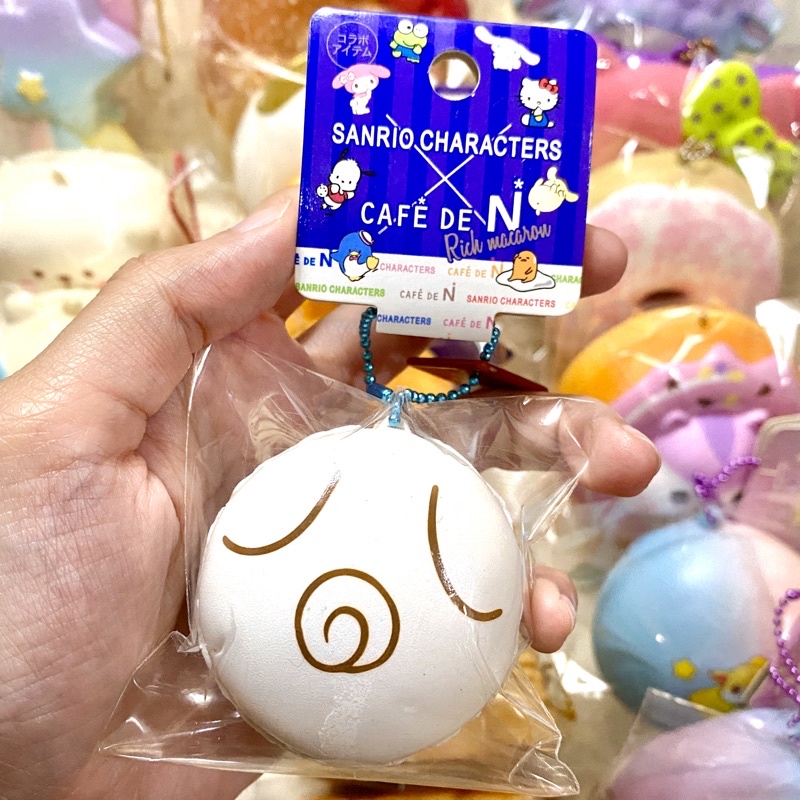 Cafe De N Cinamoroll Macaron Squishy