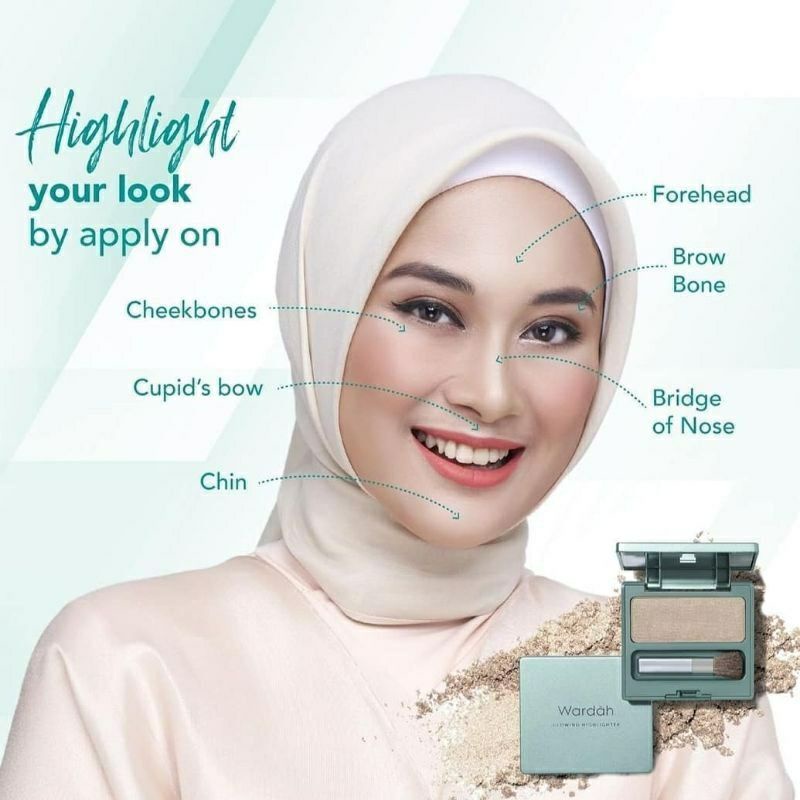 WARDAH EXCLUSIVE GLOWING HIGHLIGHTER NEW 6.5GR