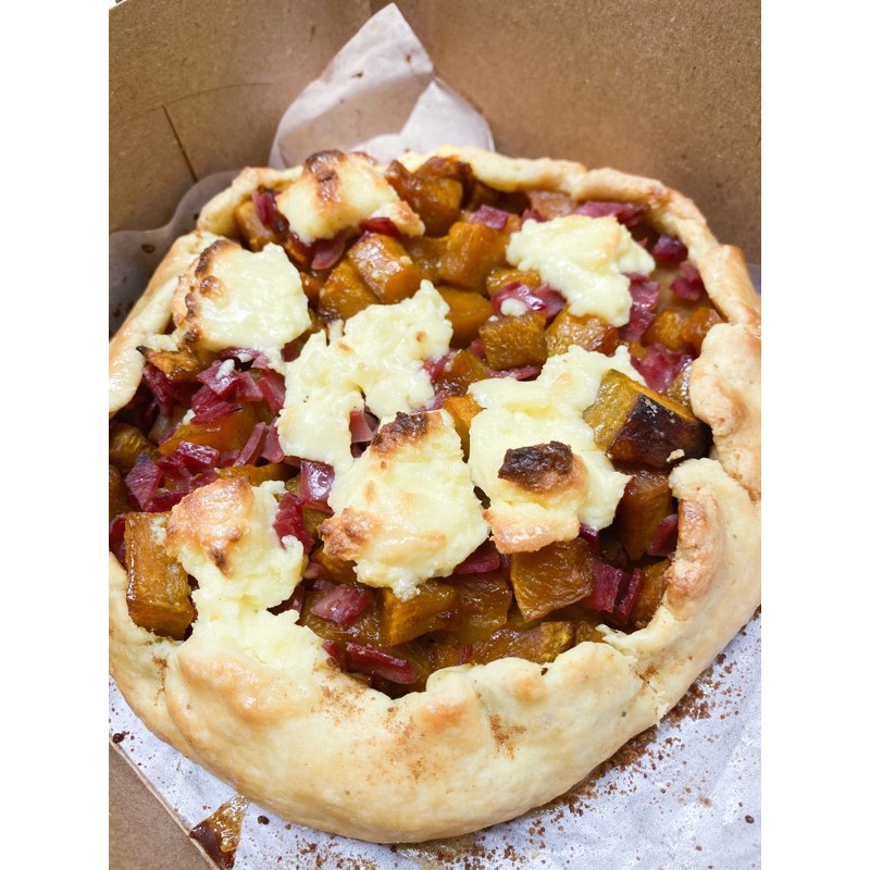 

Ricotta Pumpkin & Ham Galette OCTOBER SPECIAL