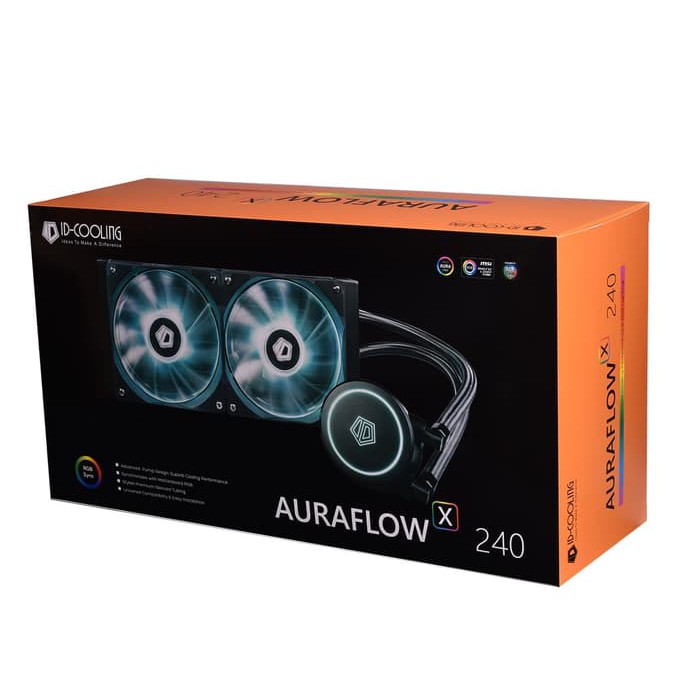 ID-COOLING AURAFLOW X 240 RGB Sync AIO CPU Water Cooling