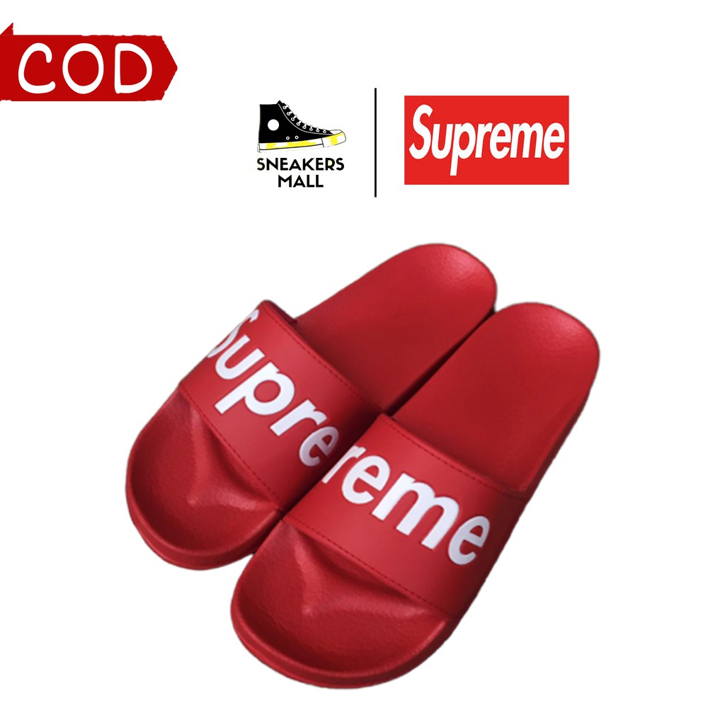 supreme sandals real