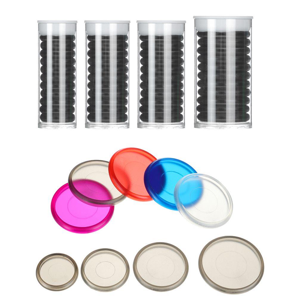 SOLIGHTER 11Pcs/set|24/28/32/38mm Multi-function Loose Leaf Binder DIY Craft Notebook Binder Rings Mushroom Hole Binding Buckle Binding Disc Useful Hoop Keychain Circle Scrapbook Clips/Multicolor