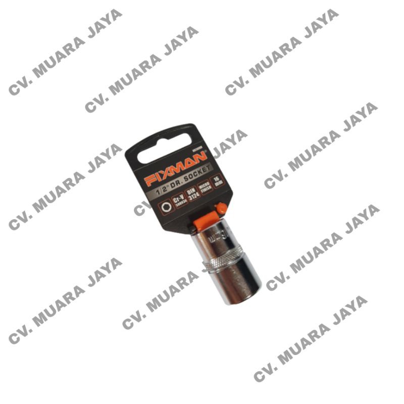 Mata Socket Fixman 1/2" inch 16mm - merk DR.SOCKET